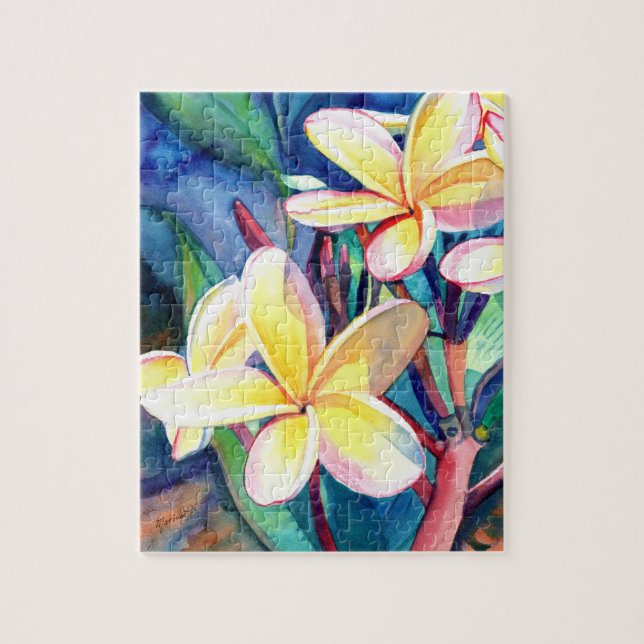 Puzzle Plumeria dulce 4 (Vertical)