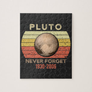 Puzzle plutón nunca olvides, eris, luna, astronomía, astr