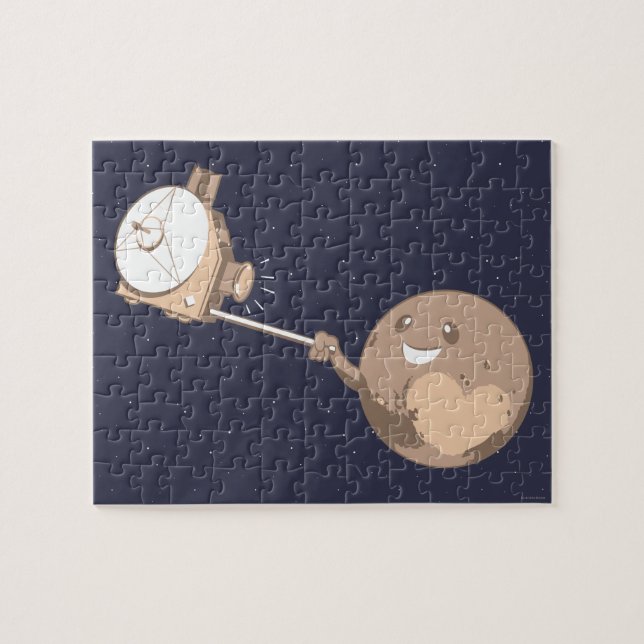 Puzzle Plutón Selfie (Horizontal)