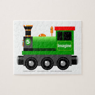 Puzzle Poco motor verde