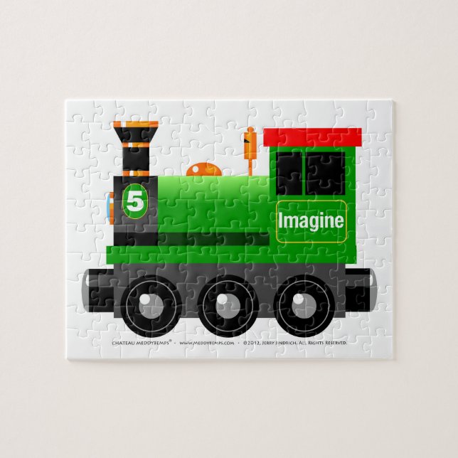 Puzzle Poco motor verde (Horizontal)