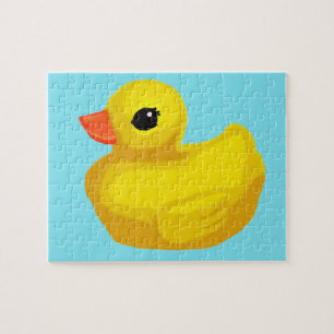 Puzzle "Pocos Ducky de goma "
