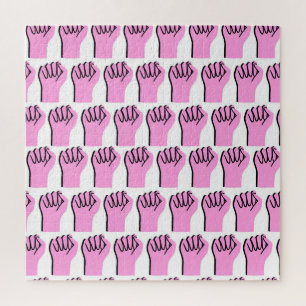 Puzzle Poder del feminismo: Patrón de cosecha simbólica