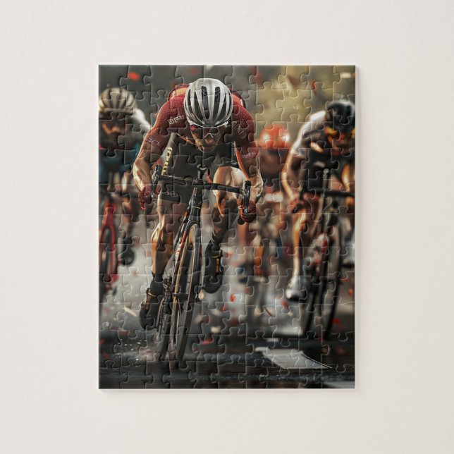 Puzzle Poder del pedal: La experiencia del pelotón (Vertical)