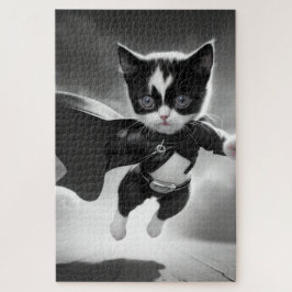 Puzzle poderes súper gatitos