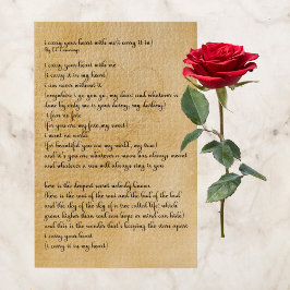 Puzzle Poema de EE Cummings