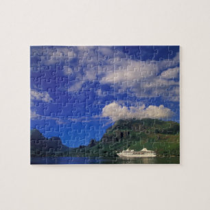 Puzzle Polinesia Francesa, Moorea. Bahía de Cooks. Crucer