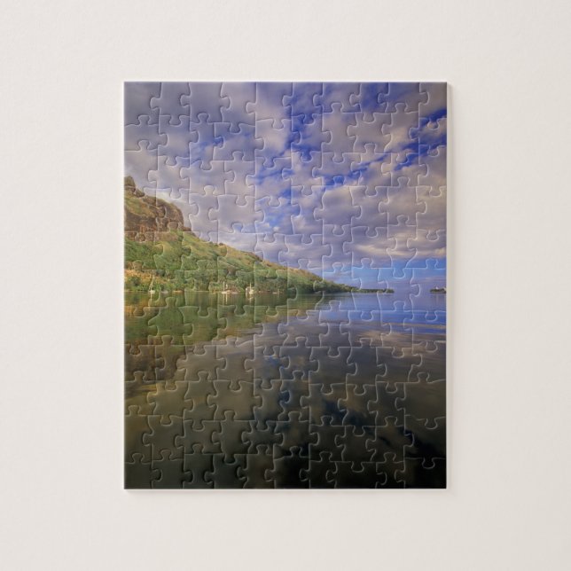 Puzzle Polinesia Francesa, Morea. Cooks Bay. Crucero 2 (Vertical)