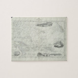 Puzzle Polinesia o islas en el Océano Pacífico, de a