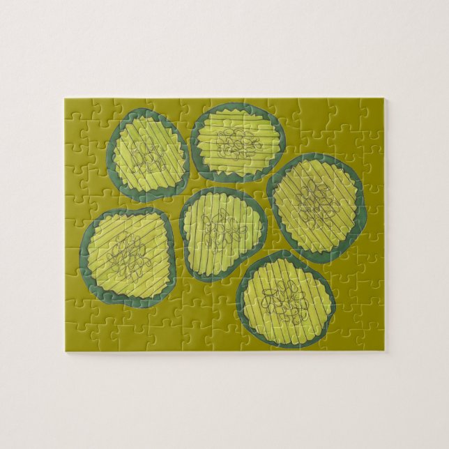 Puzzle Pollitos de pollo Pollos dulces Comida Kosher Dill (Horizontal)