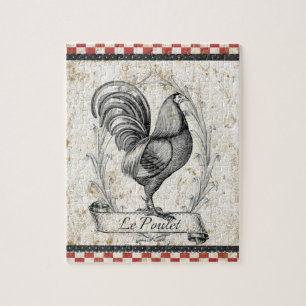 Puzzle Pollo del vintage