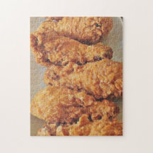 Pollo frito y crujiente