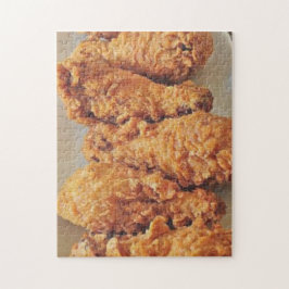 Puzzle Pollo frito y crujiente