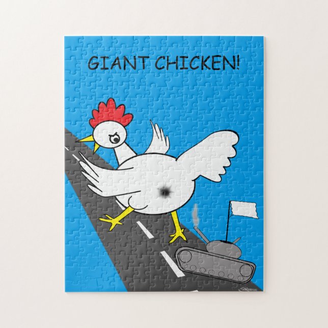 Puzzle ¡Pollo gigante! (Vertical)