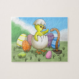 Puzzle Pollos de Pascua