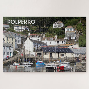Puzzle Polperro: Cornwall, Inglaterra