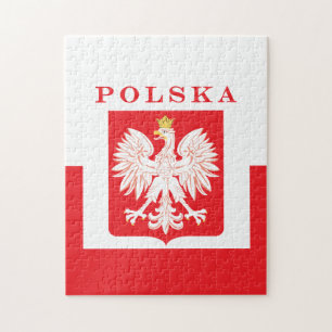 Puzzle Polska Eagle Red Shield