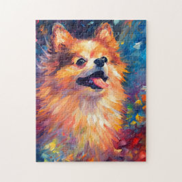 Puzzle Pomerania colorida