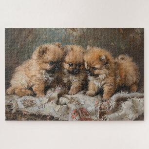 Puzzle Pomerania Trio Vintage