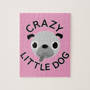 Puzzle Poner Perro Loco En Rosa