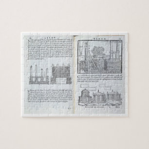 Puzzle Poniendo fundaciones, de "Della Architettura", pub