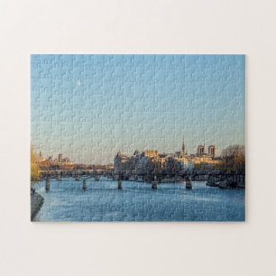 Puzzle Pont des Arts y ile de la Cite - París, Francia