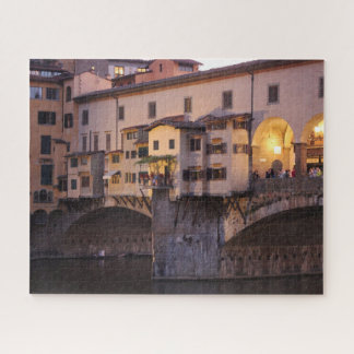 Puzzle Ponte Vecchio al atardecer