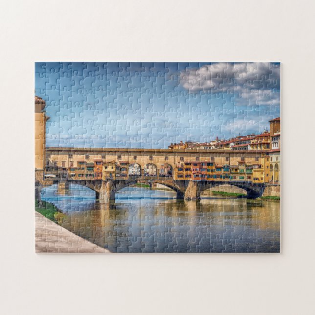 Puzzle Ponte Vecchio Florence Italia Foto (Horizontal)