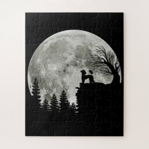 Puzzle Poodle Sobre Regalo De Halloween De Montaña Para E