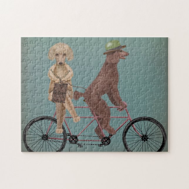 Puzzle Poodle Tandem (Horizontal)