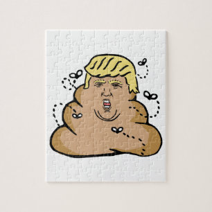 Puzzle poop donald trump