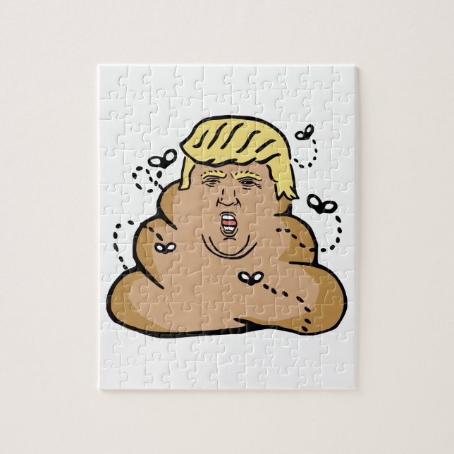 Puzzle poop donald trump (Vertical)