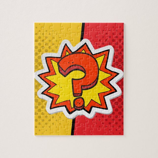 Puzzle Pop Art El Compromiso De Preguntas (Vertical)