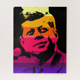Puzzle Pop Art Jack JFK John F. Kennedy