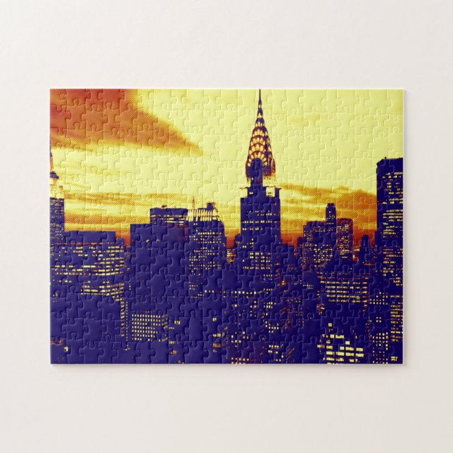 Puzzle Pop Art New York (Horizontal)