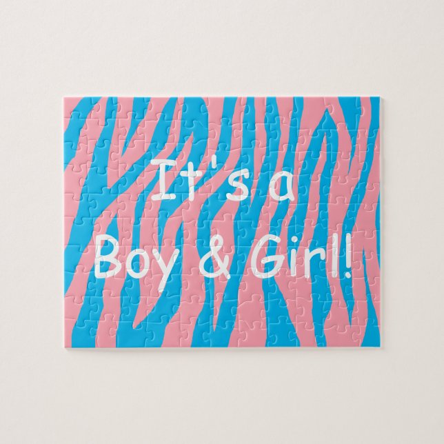 Puzzle Pop Zebra (Horizontal)