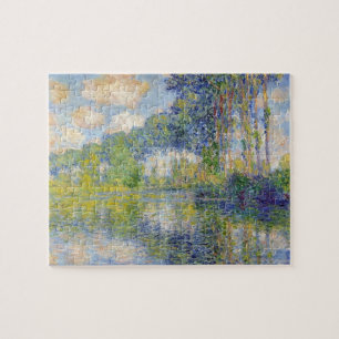 Puzzle Poplares en el río Épte (por Claude Monet)