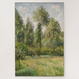 Puzzle Poplars, Éragny (1895) de Camille Pissarro