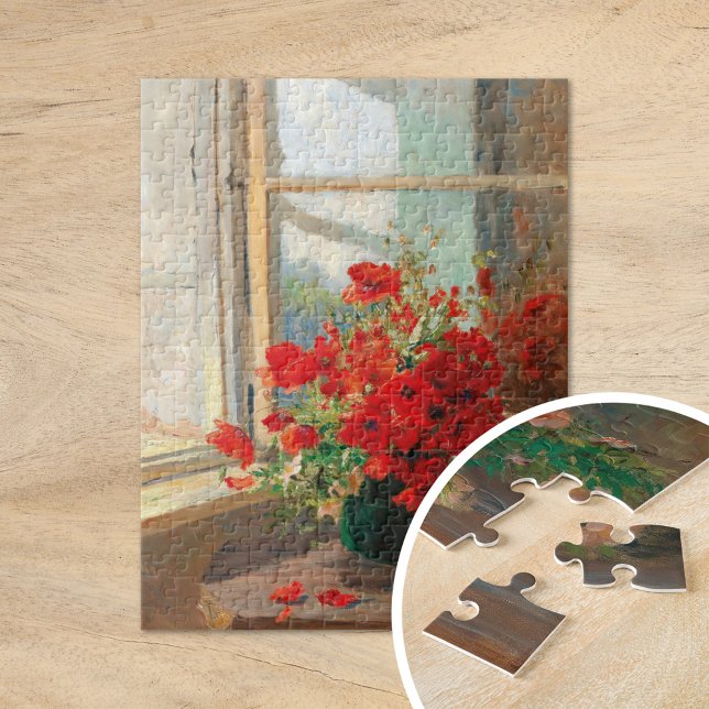 Puzzle Poppies por la ventana | Olga Wisinger-Florian (Subido por el creador)