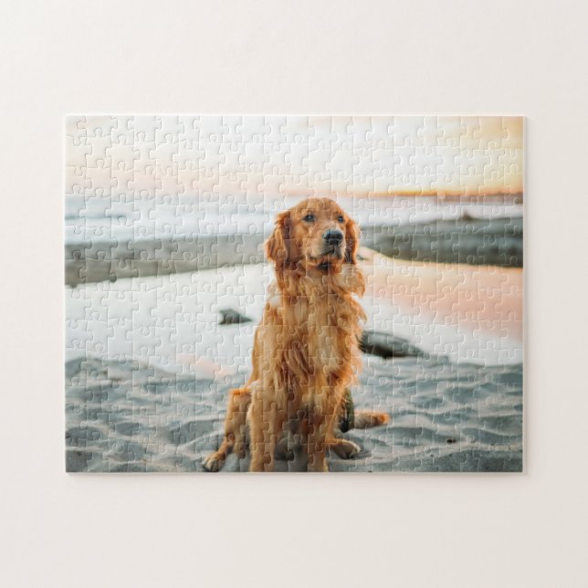 Puzzle Popular regalo de diseño de perro (Horizontal)
