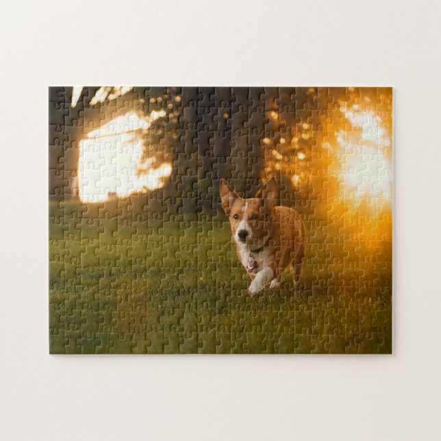 Puzzle Popular regalo de diseño de perro (Horizontal)