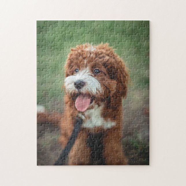 Puzzle Popular regalo de diseño de perro (Vertical)