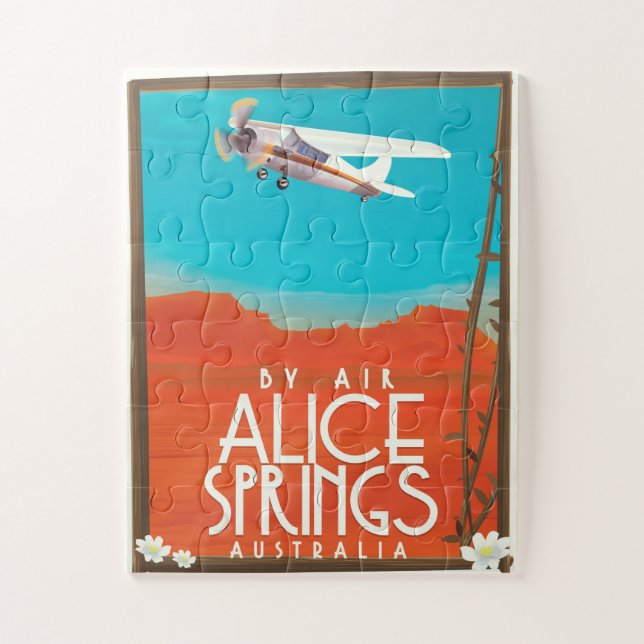 Puzzle Por aire - Alice Springs Australia (Vertical)