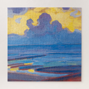 Puzzle Por el Mar Piet Mondrian