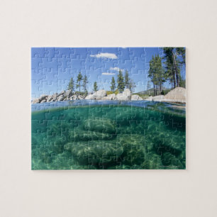 Puzzle Por encima y por debajo del lago Tahoe