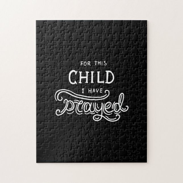 Puzzle por este niño he rezado (Vertical)