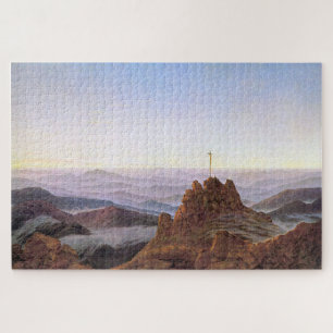 Puzzle Por la mañana en las montañas Sudeten - Friedrich