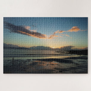Puzzle Por la noche, cadena plateada