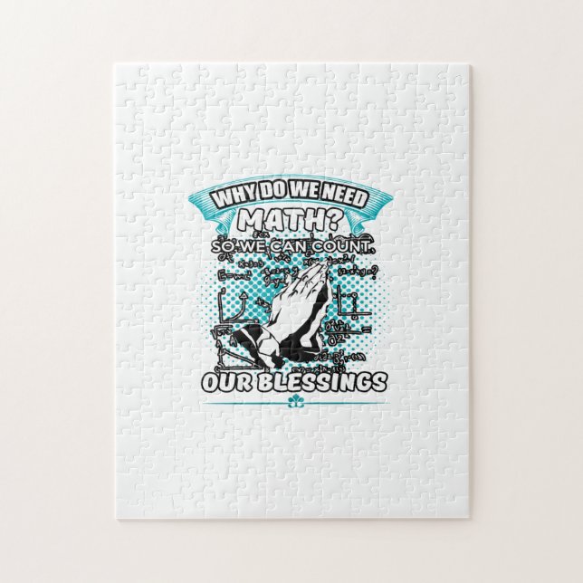 Puzzle ¿por qué necesitamos matemáticas para poder contar (Vertical)