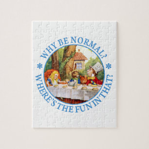 Puzzle ¿Por qué sea normal? ¿Dónde está la diversió